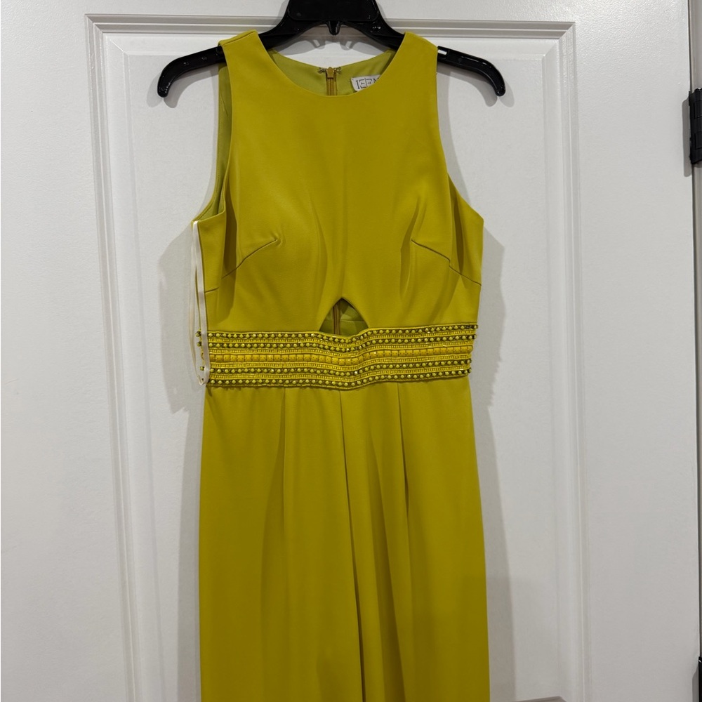 Chic Sleeveless Yellow Jumpsuit